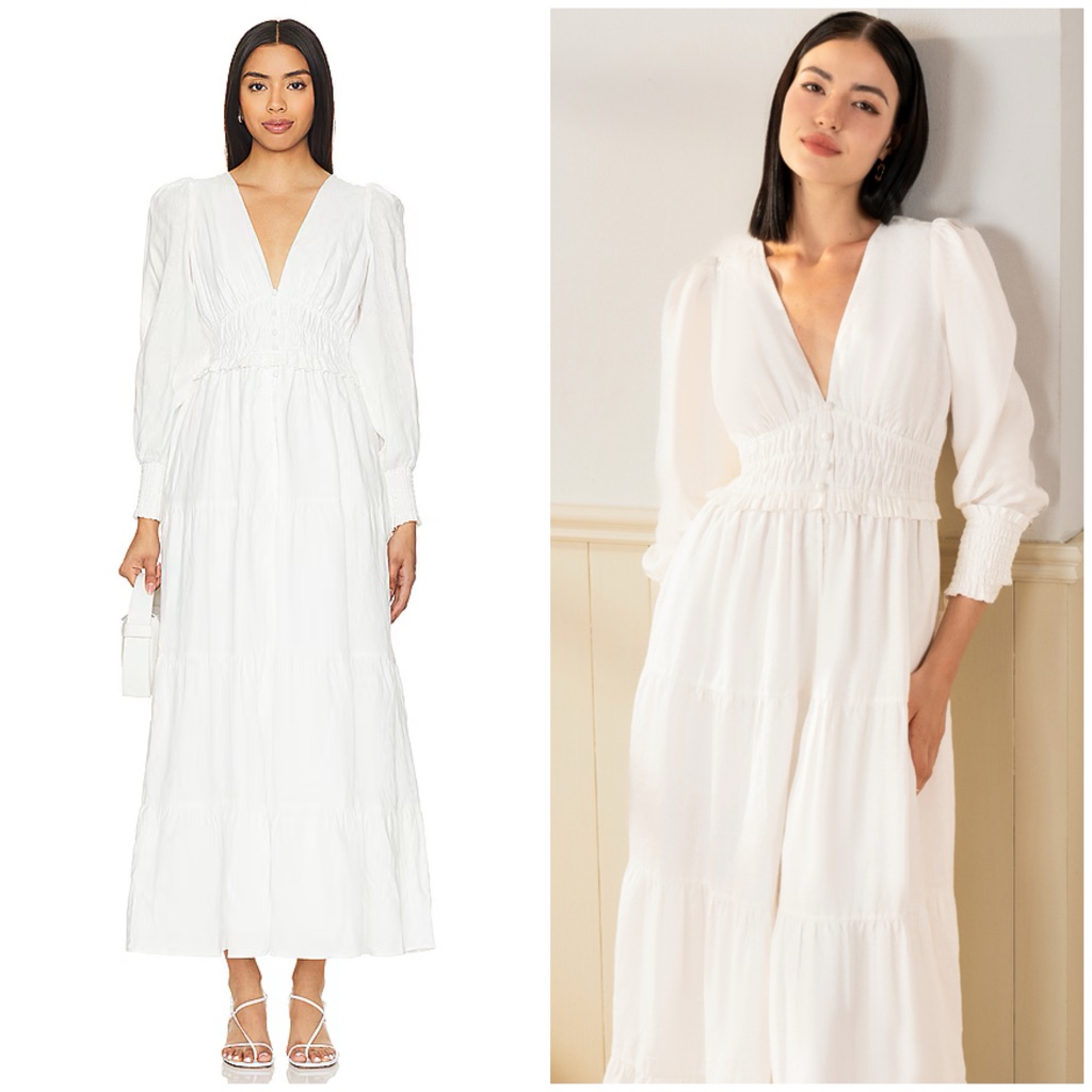 Yumi Kim Georgia Dress In White Size M